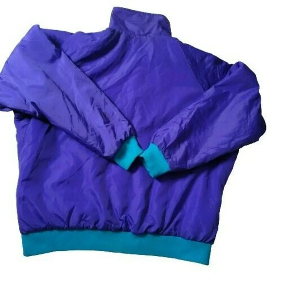 Columbia Vintage size XLRadial long-Sleeve Double Side Jacket Full Zip purple - Picture 9 of 11